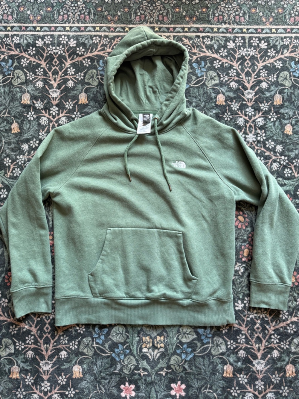 The North Face Sage Green Hooded Pullover